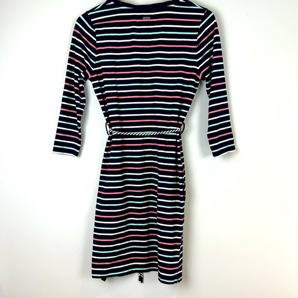 Barbour Striped Sheath Dress Crew Neck - Picture 3 of 7